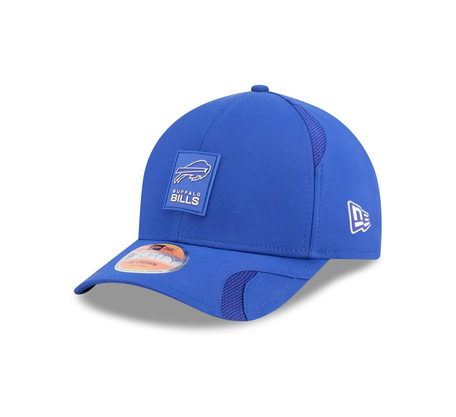 Мужская кепка New Era Buffalo Bills 2025 Sideline M-Crown 9FORTY, королевский синий