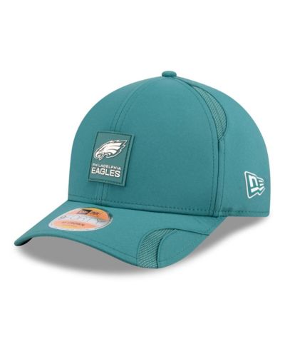 Мужская кепка New Era Midnight Green Philadelphia Eagles 2025 Sideline M-Crown 9FORTY Adjustable