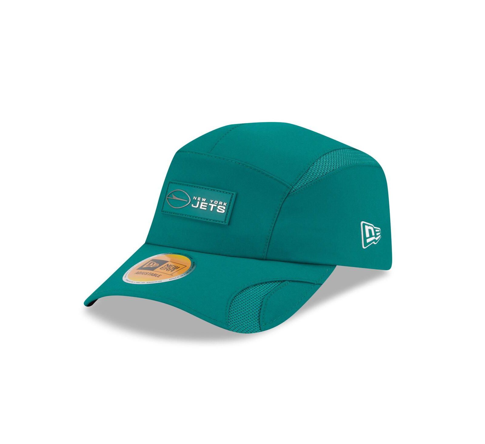 Мужская кепка New Era New York Jets 2025 Sideline Runner, зеленая