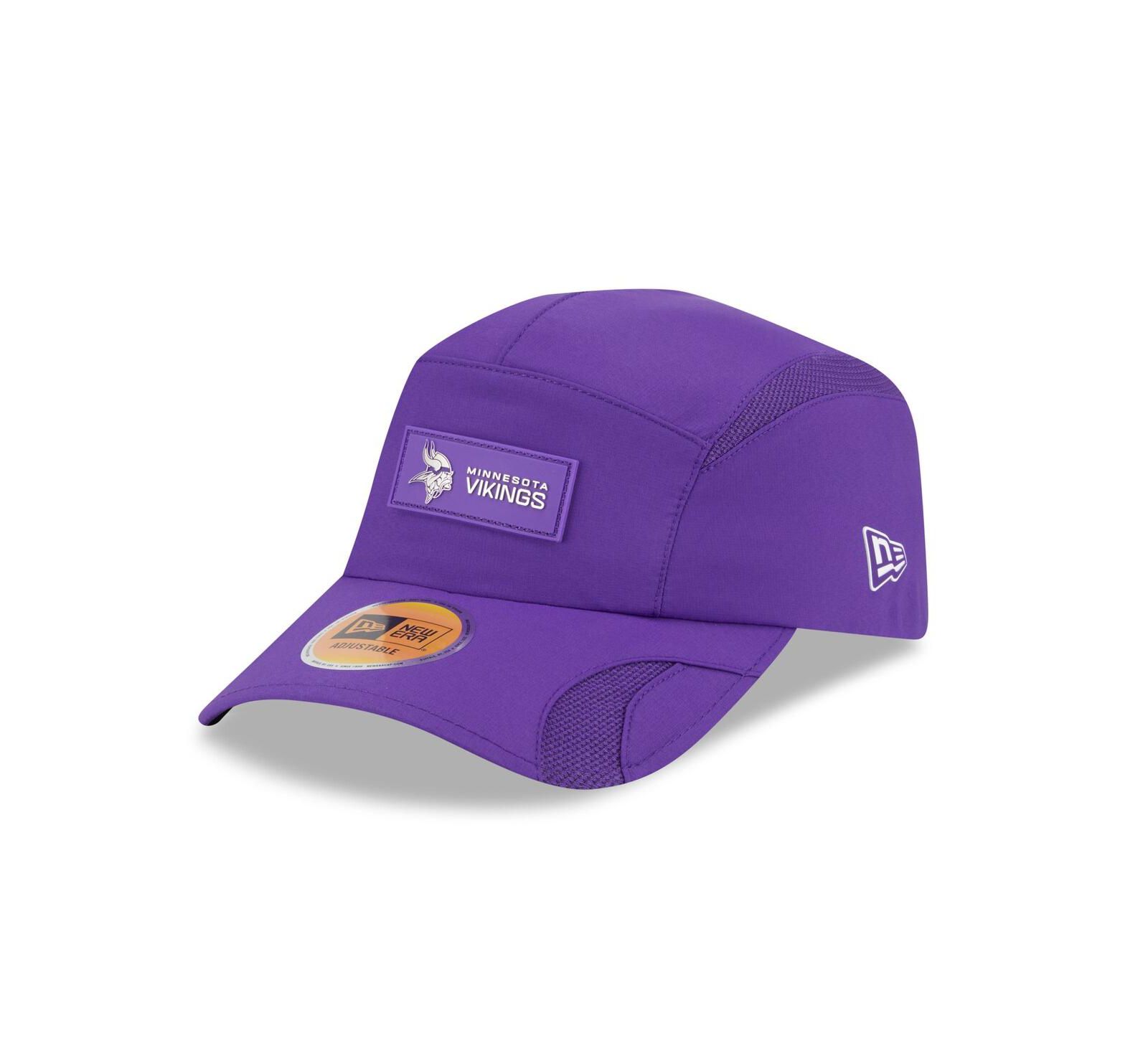 Кепка New Era Minnesota Vikings 2025 Sideline Runner, фиолетовая, Мужской