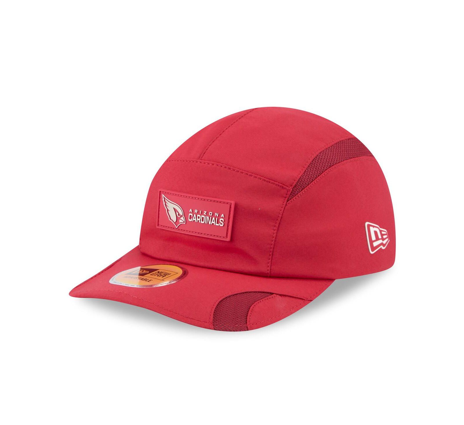 New Era Мужская регулируемая кепка Cardinal Arizona Cardinals 2025 Sideline Runner