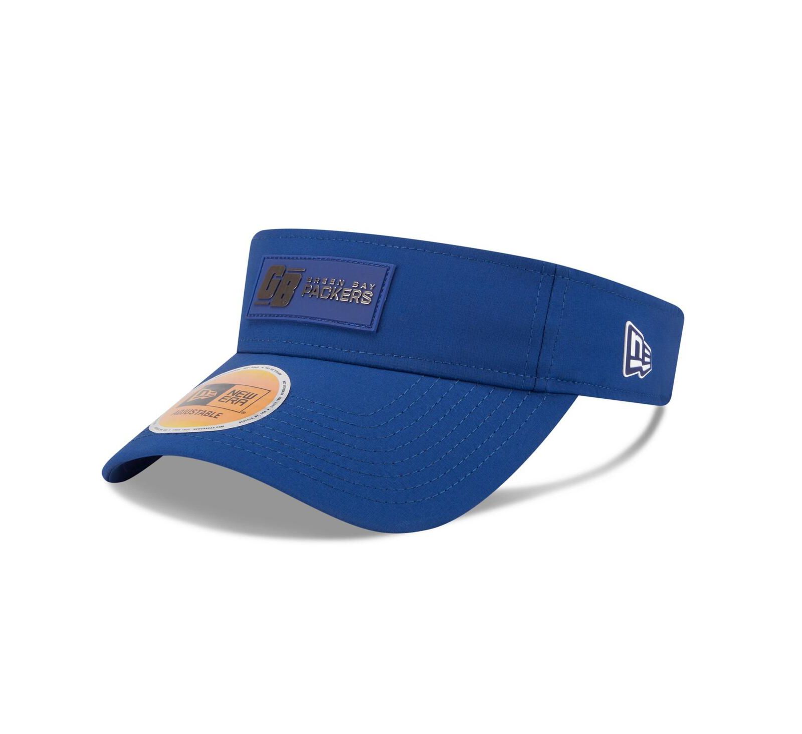Мужская кепка New Era Navy Green Bay Packers The 1923 Classic Sideline Visor Hat