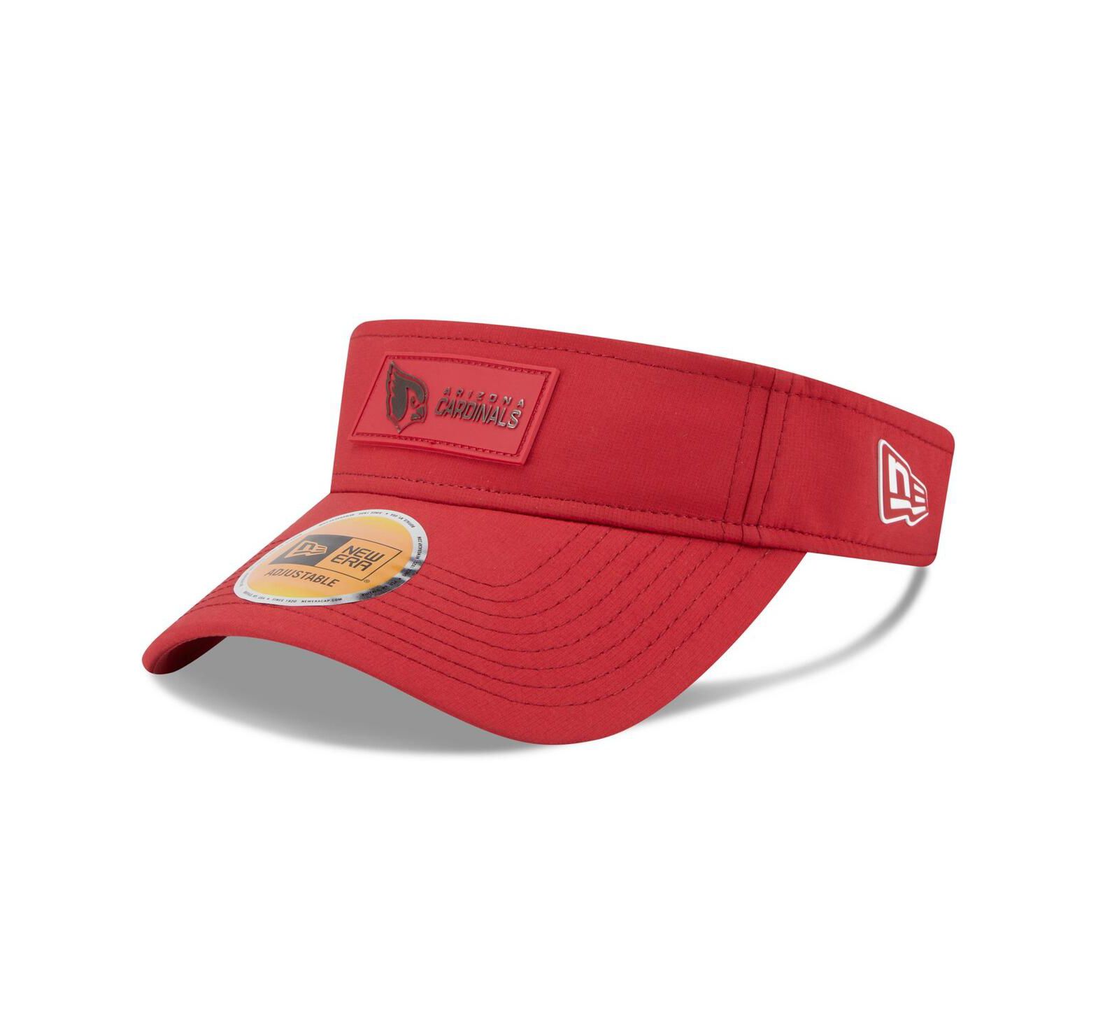 Мужская кепка New Era Arizona Cardinals 2025 Sideline Visor, Cardinal