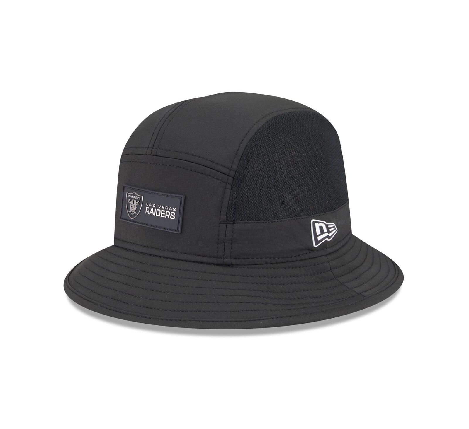 Панама New Era Men's черная Las Vegas Raiders 2025 Sideline