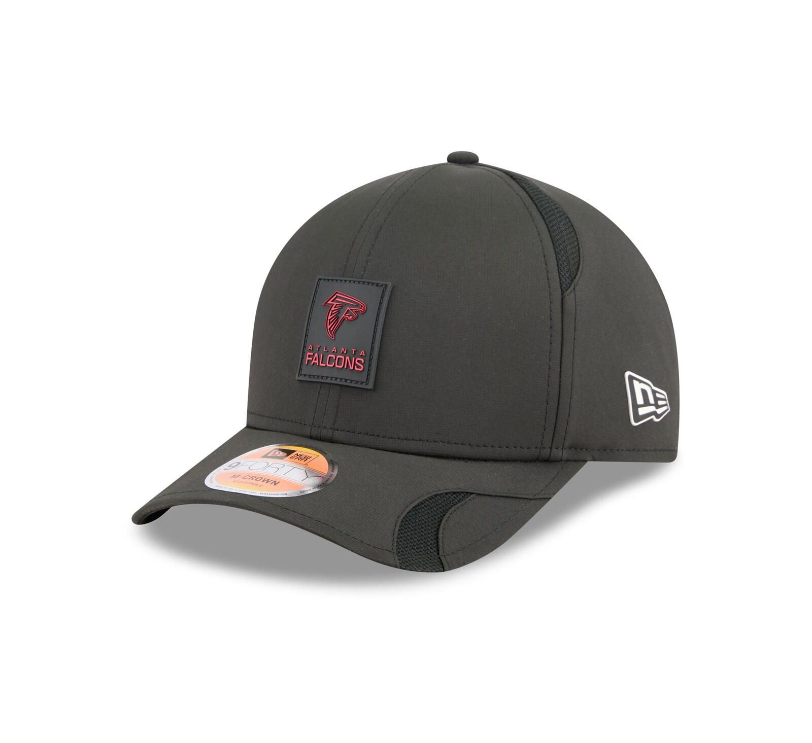 Регулируемая кепка New Era 9FORTY Atlanta Falcons 2025 Sideline для детей и подростков