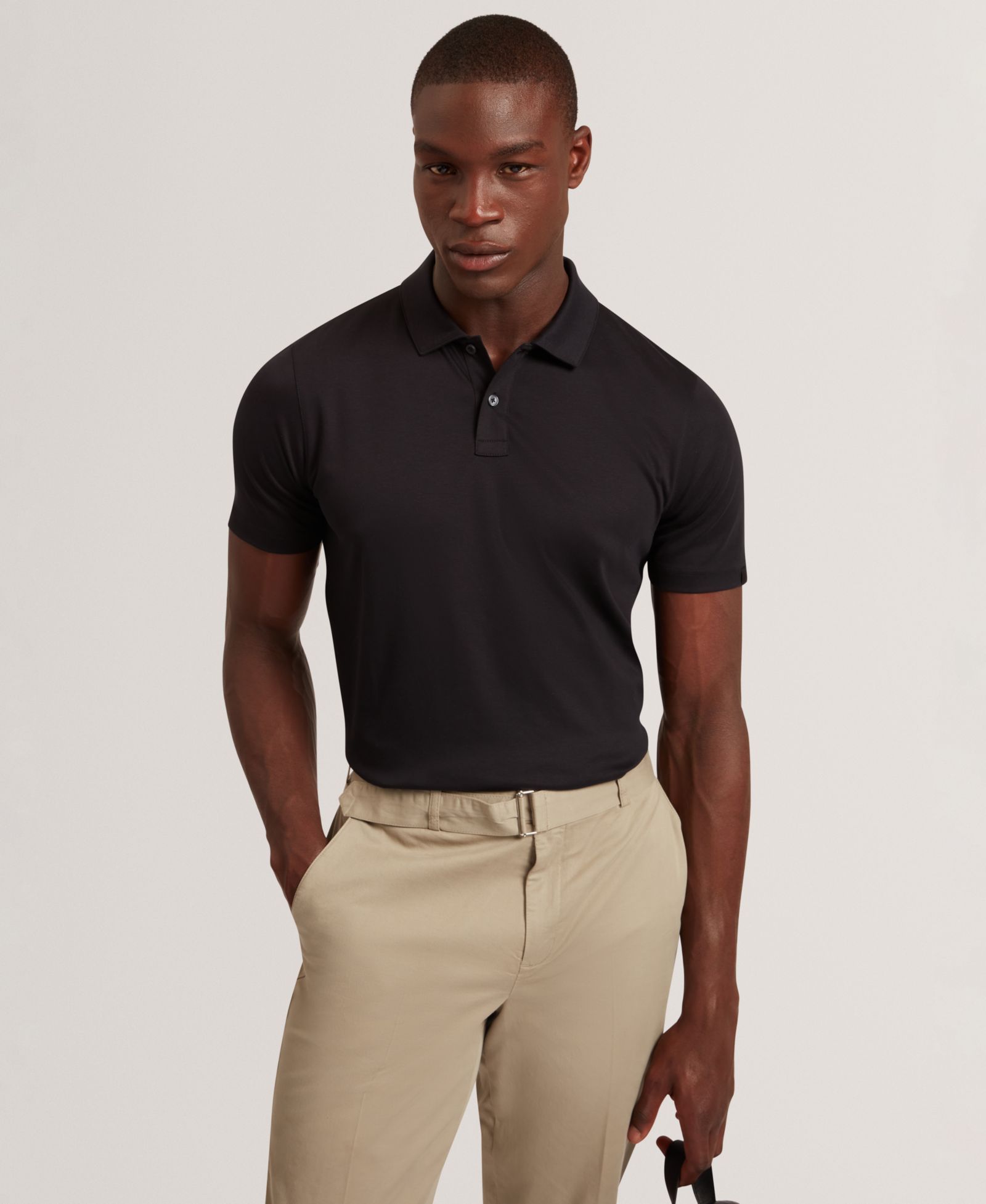 Мужское поло Ted Baker Regular Fit Soft Touch