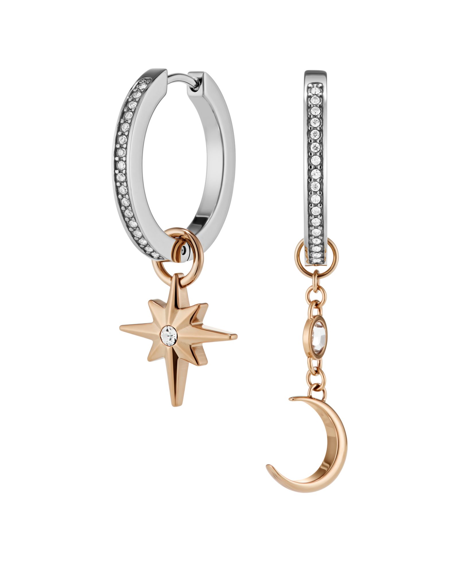 Серьги Olivia Burton Celestial Star из нержавеющей стали в цвете Rose Gold