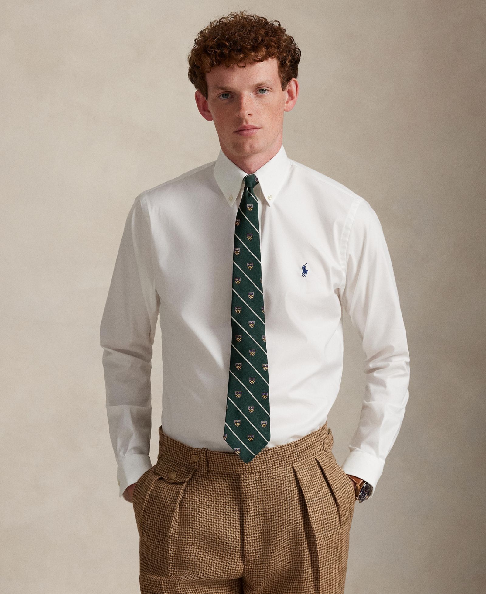 Рубашка Polo Ralph Lauren Classic Fit Performance Twill