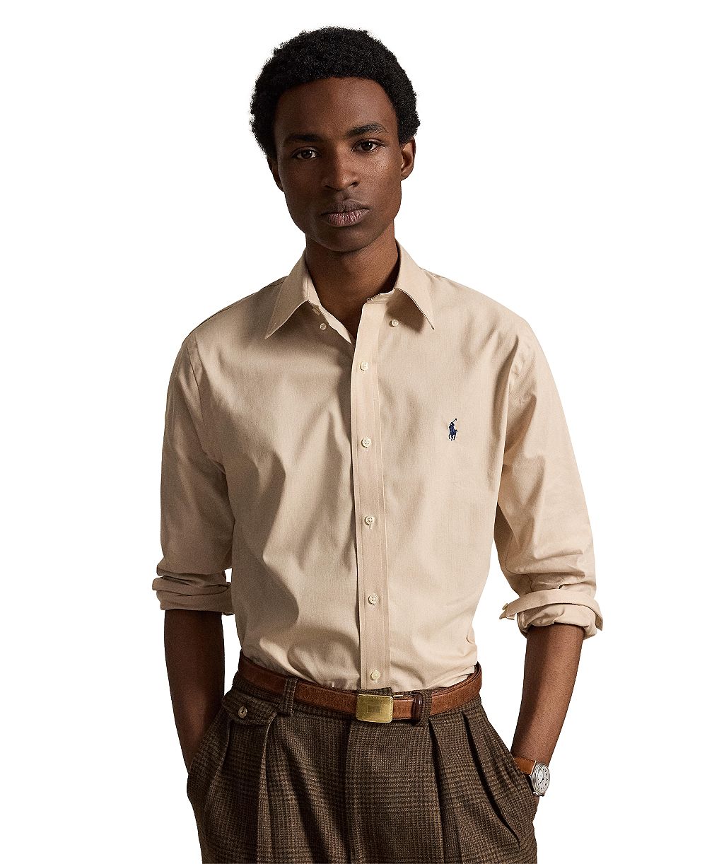 Мужская рубашка Polo Ralph Lauren Performance Twill Classic-Fit