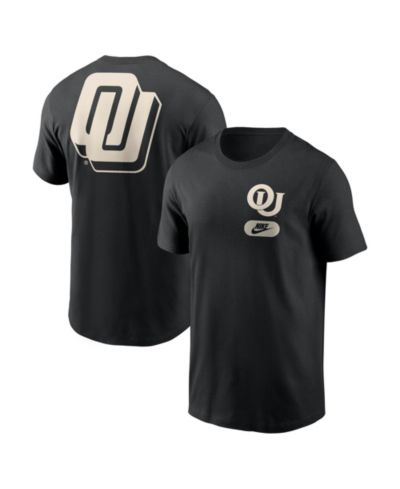 Мужская футболка Nike Black Oklahoma Sooners Fashion 2-Hit