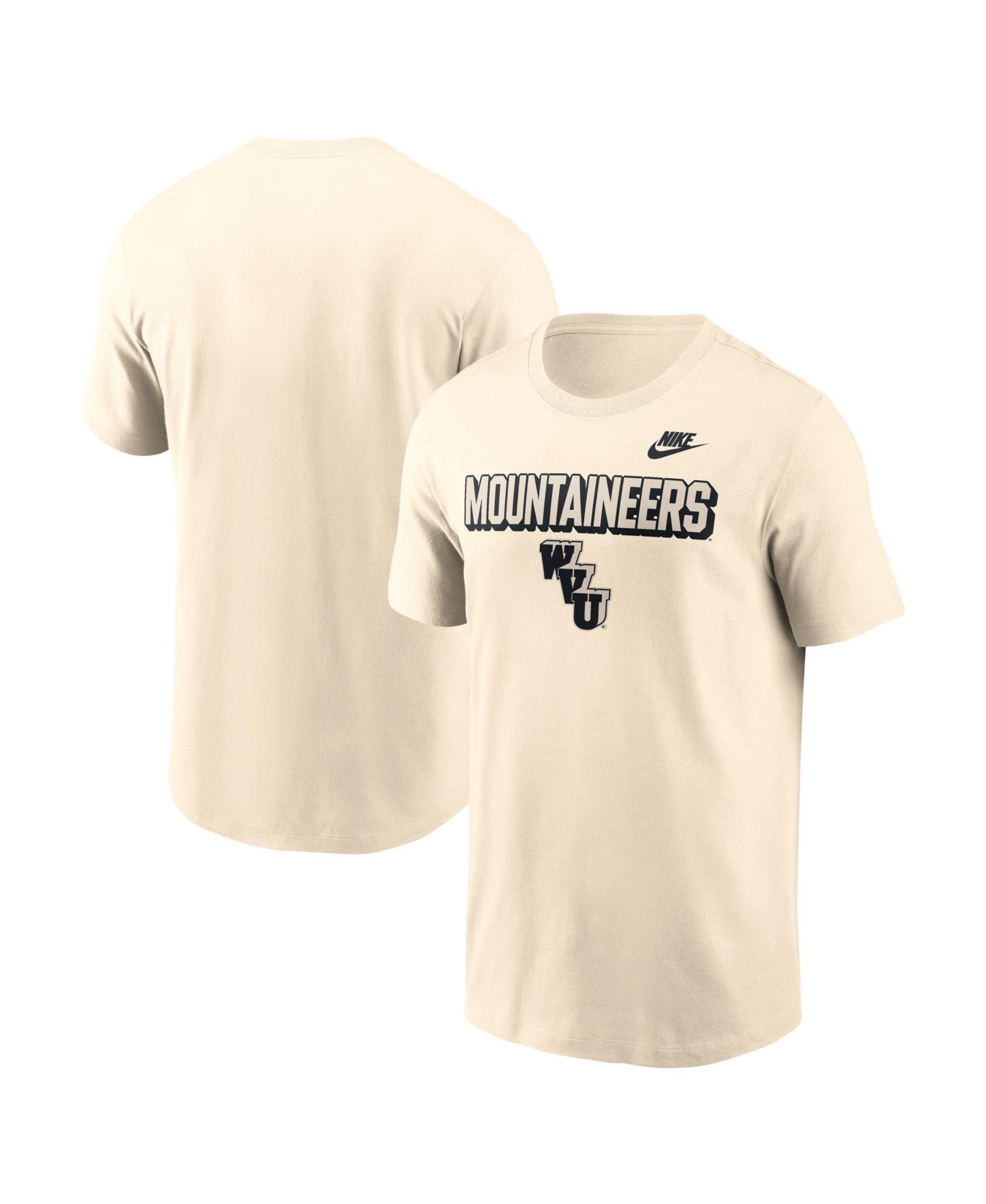Мужская футболка Nike Natural West Virginia Mountaineers Fashion Bold
