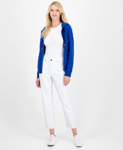 Nautica Jeans Women's Mid-Rise Bay Straight Jeans