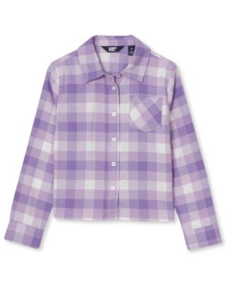 Dahlia purple plaid