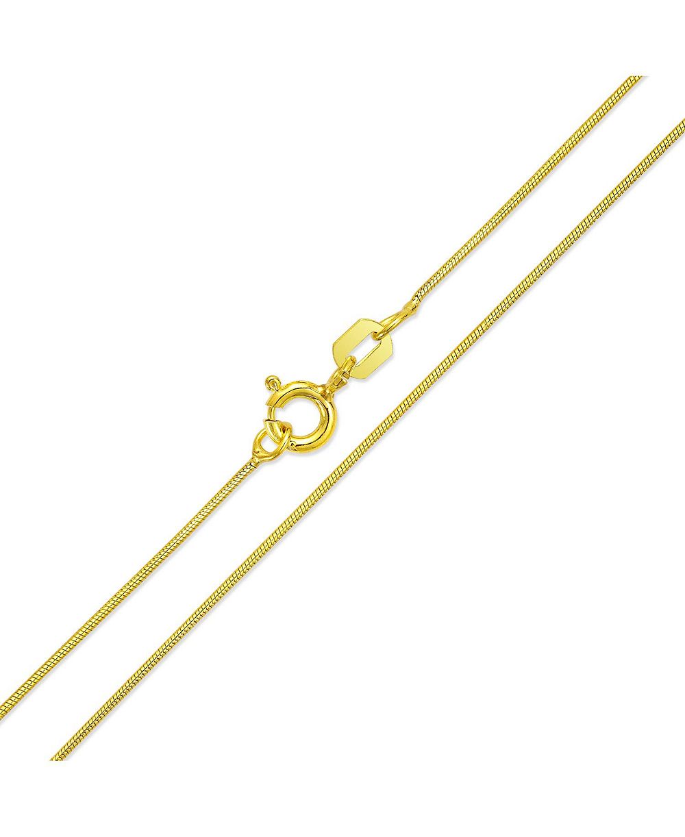 Золотая цепочка Bling Jewelry из серебра 925 Sterling Silver