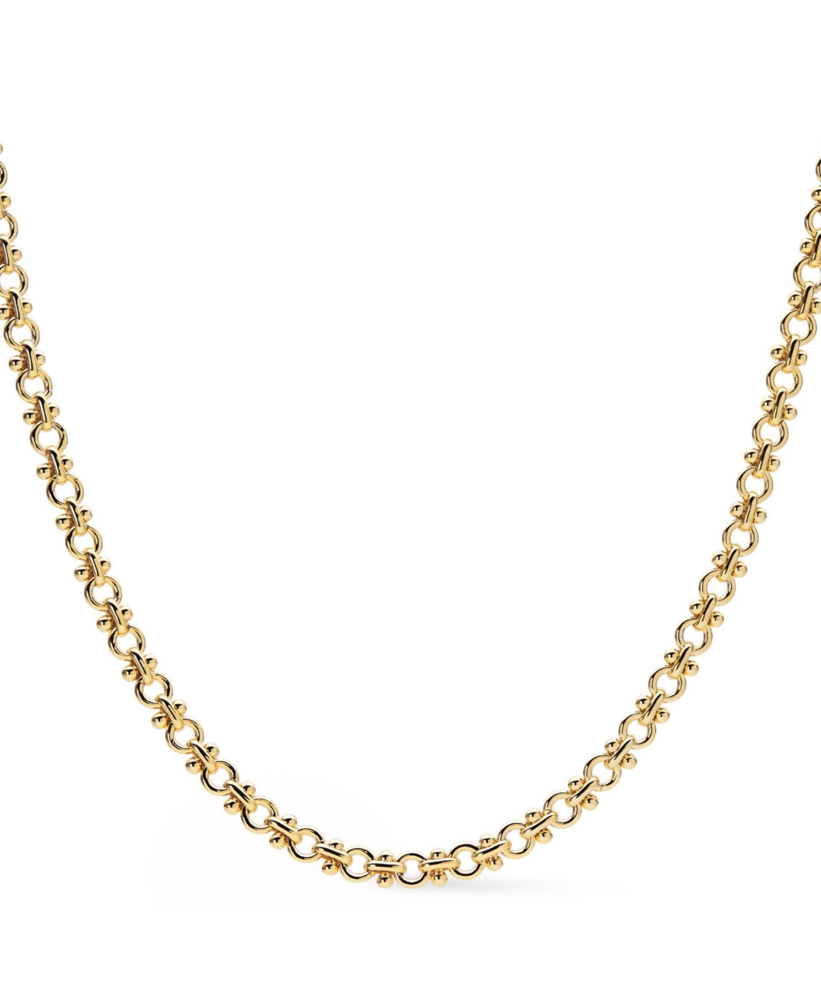 Ana Luisa Hayden Chunky Chain 14K Gold-Plated Necklace