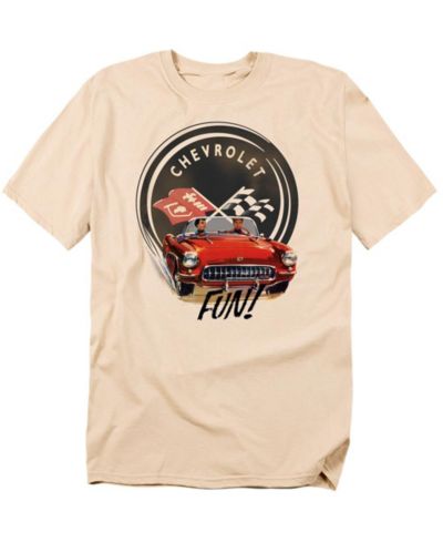 Мужская футболка Logovision Chevrolet Vette Fun