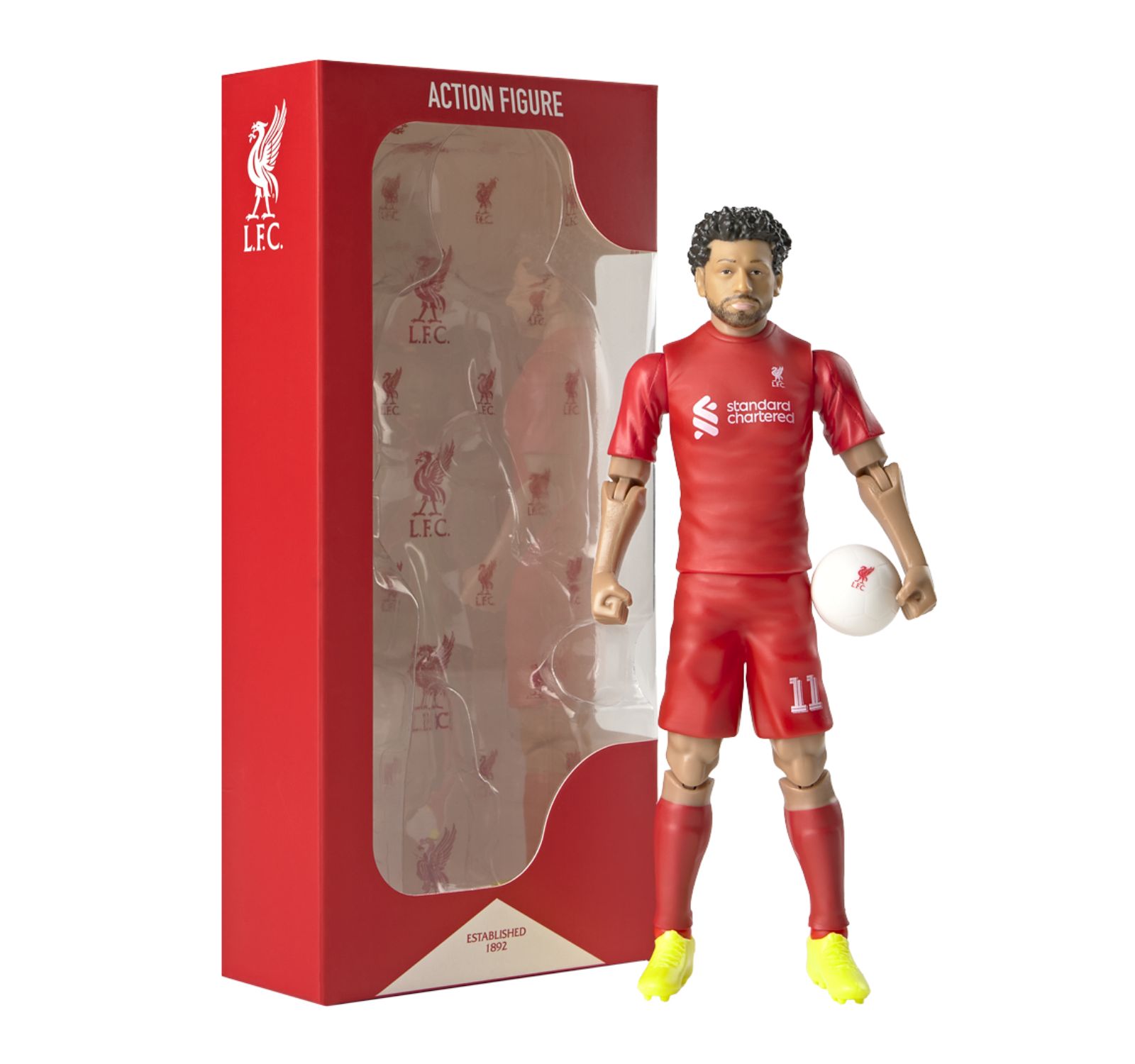 Коллекционная фигурка футболиста Banbo Toys SOCKERS Liverpool Salah, 8"