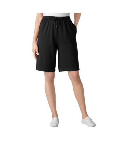 Женские шорты Woman Within Women's Within Sport Knit Short