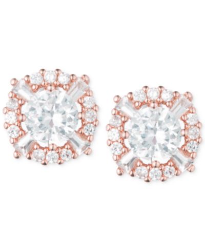 Anne Klein серьги-гвоздики с кристаллами