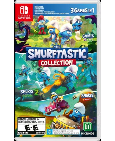 Microids The Smurftastic Collection (3-in-1) для Nintendo Switch