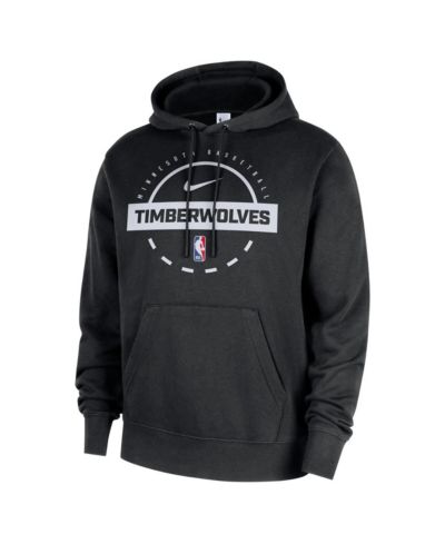 Nike Men's Black Minnesota Timberwolves 2025/26 Authentic Practice Club Pullover Hoodie