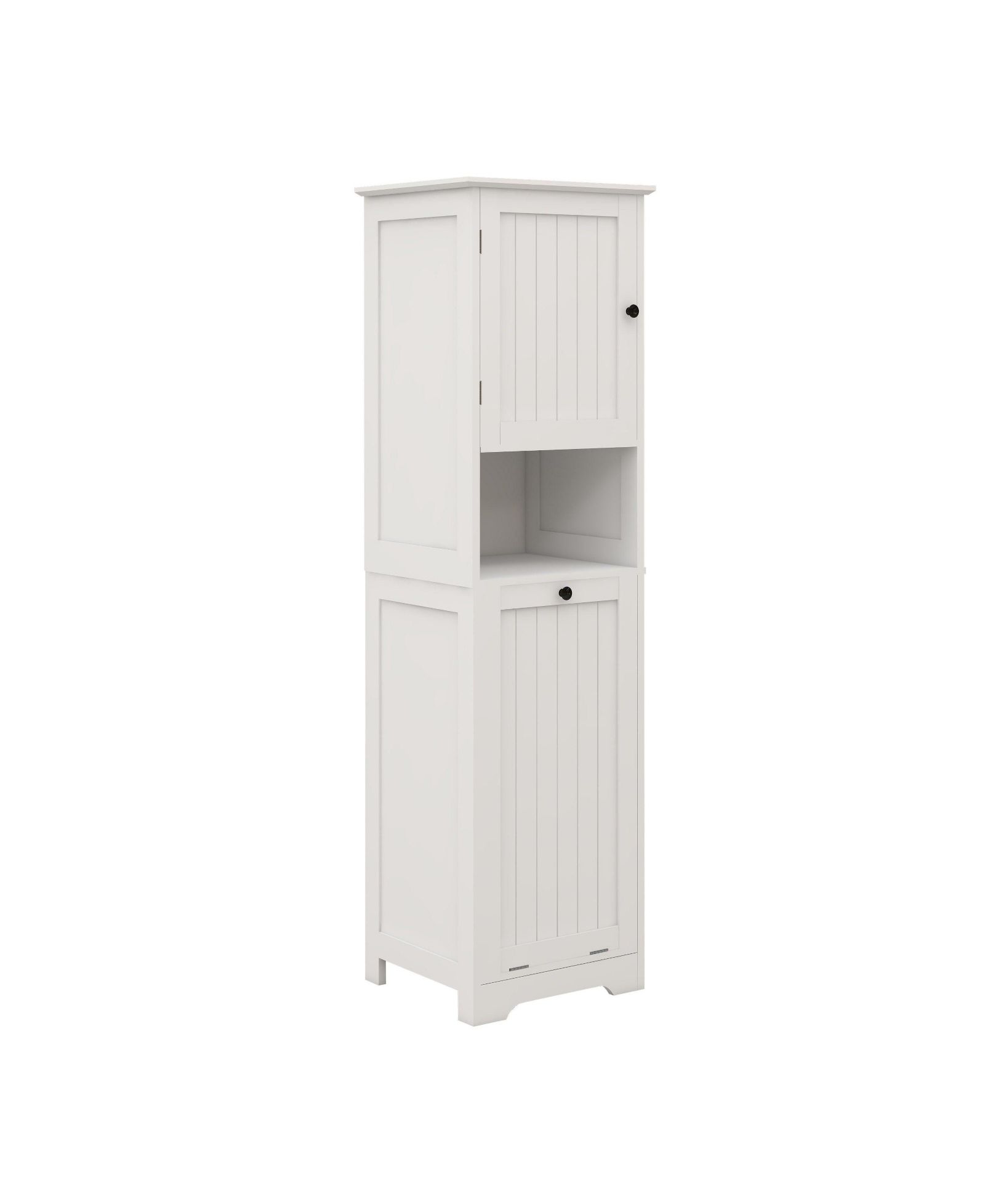 sumyeg Tilt-Out Laundry Cabinet with One Compartment and Single Door