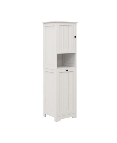 sumyeg Tilt-Out Laundry Cabinet with One Compartment and Single Door