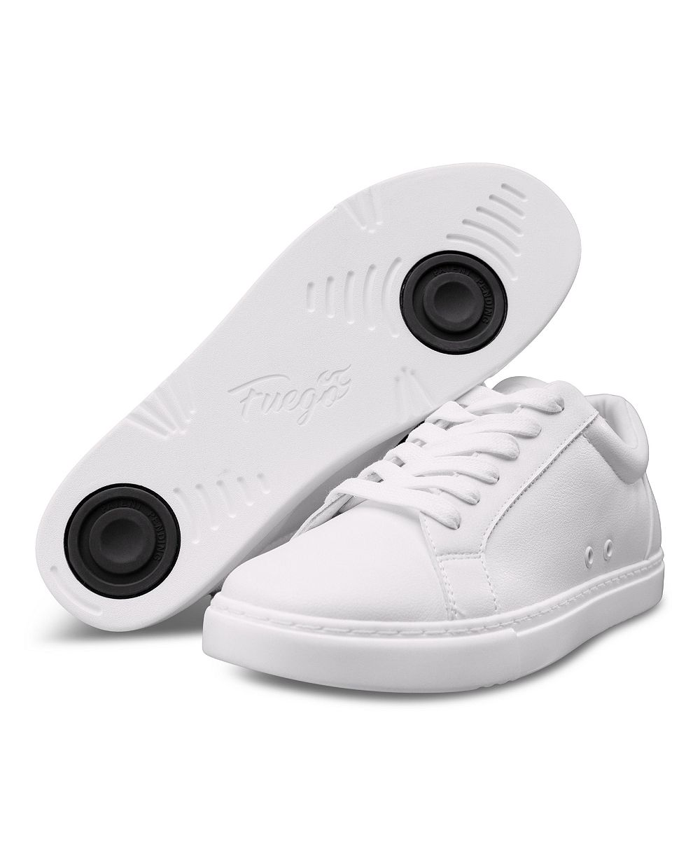 Little Kids' White Low-top Sneaker