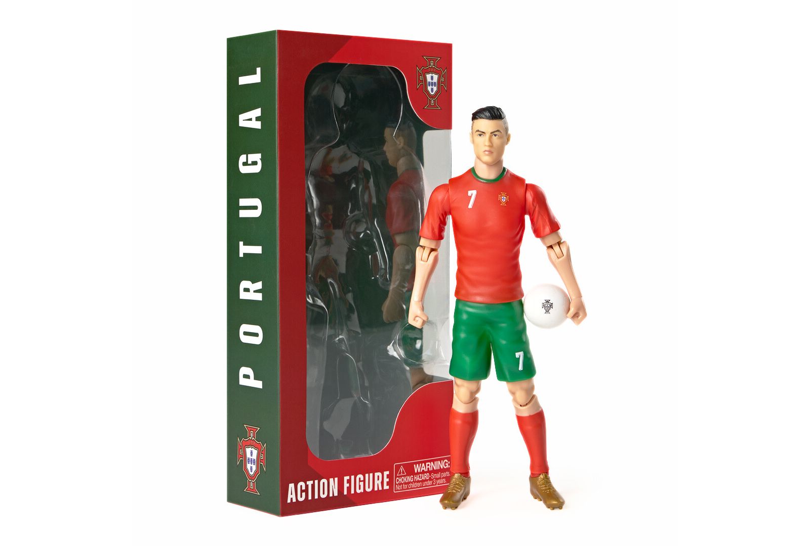 Коллекционная фигурка Banbo Toys SOCKERS Portugal Cristiano 8"