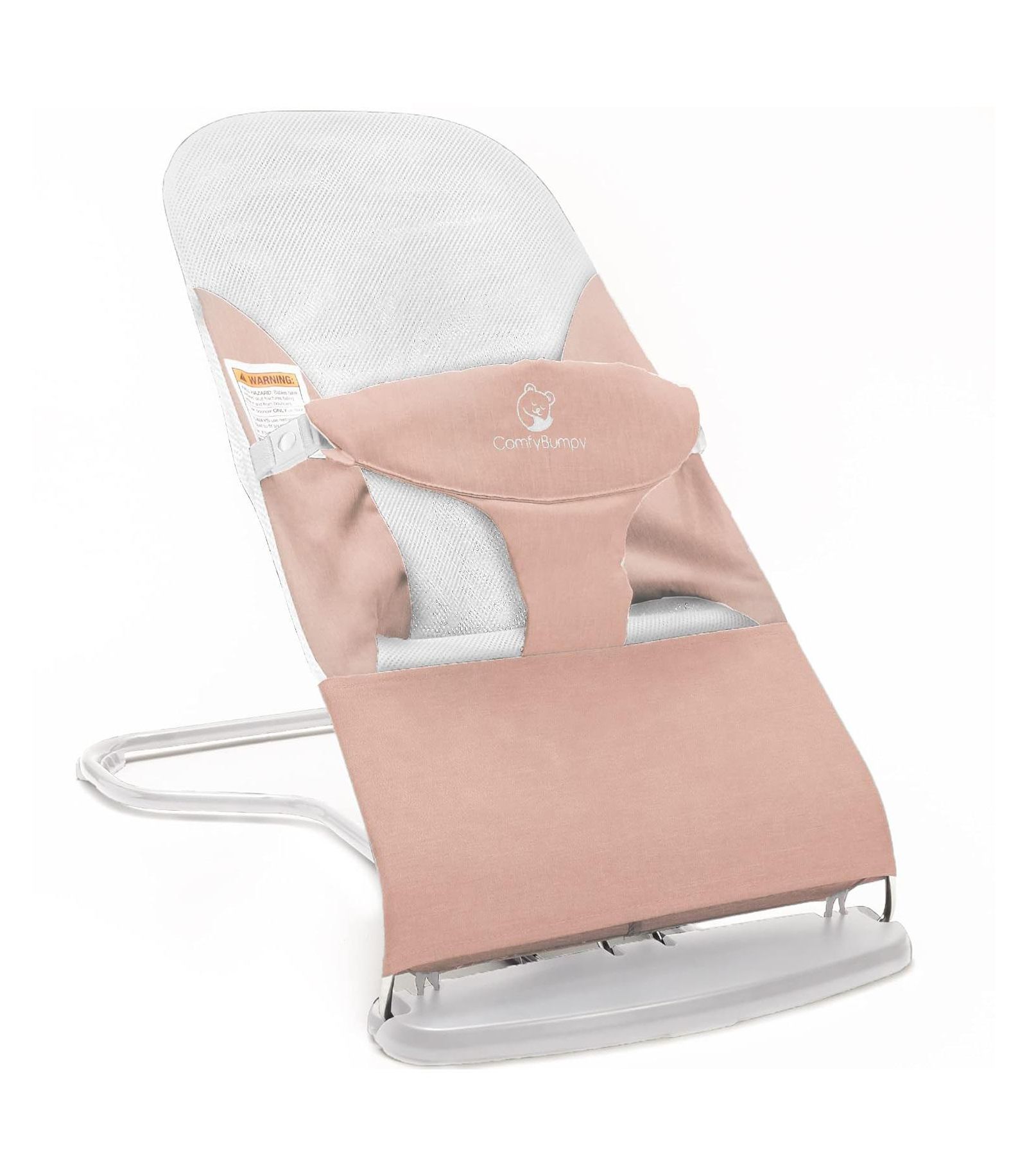 ComfyBumpy детский переносной шезлонг 2 в 1 с эргономичной поддержкой, Oatmeal