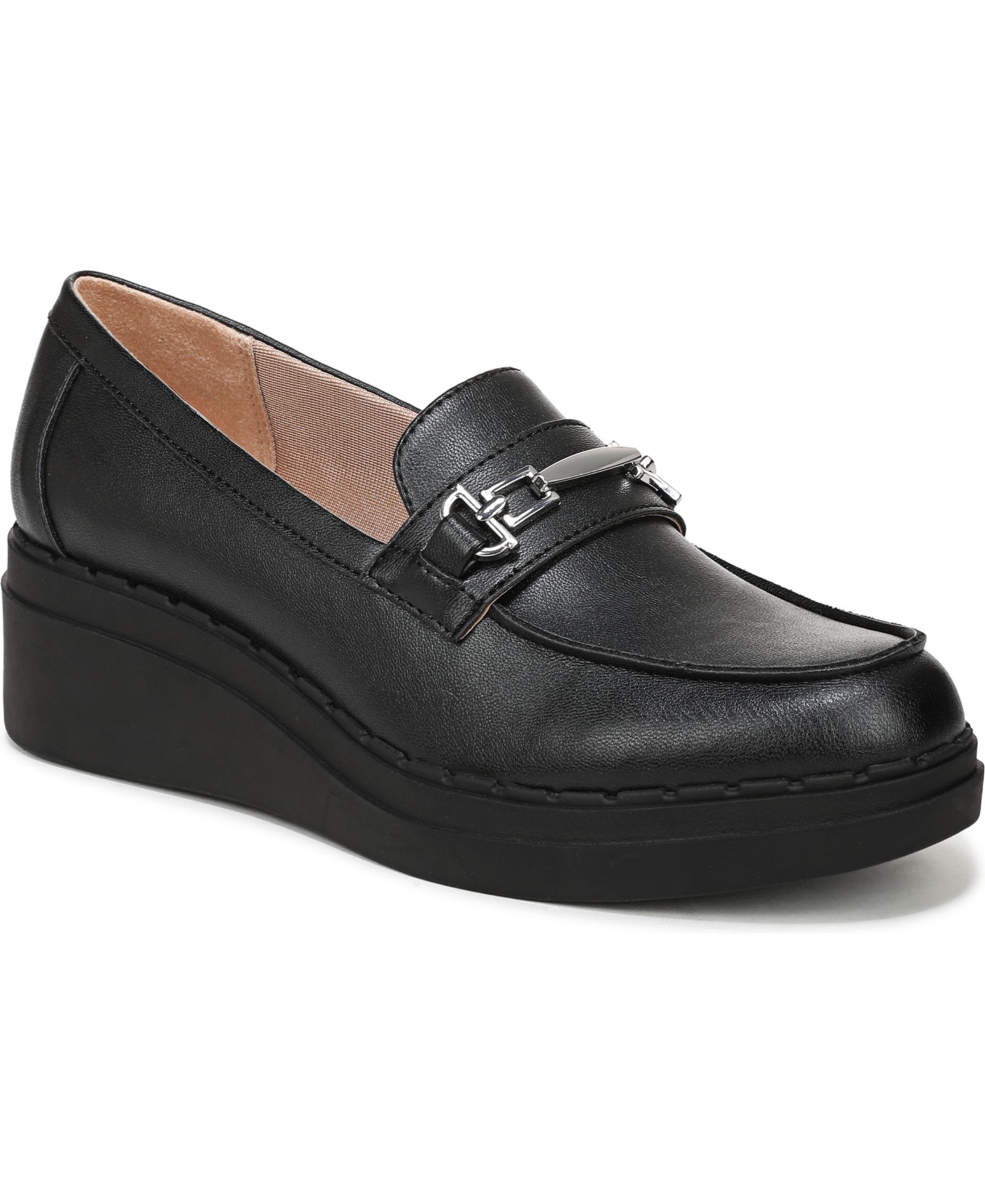 LifeStride Women's Dolce-Bit Wedge Loafer Shoes