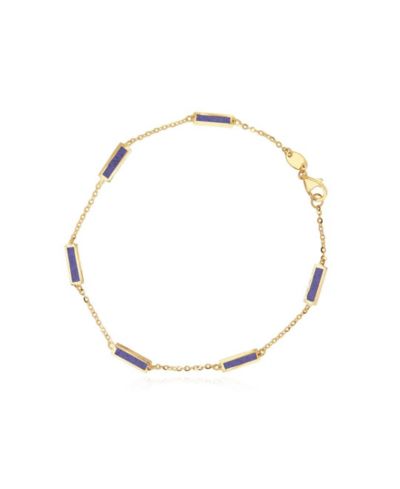 Браслет The Lovery Amethyst Bar Chain