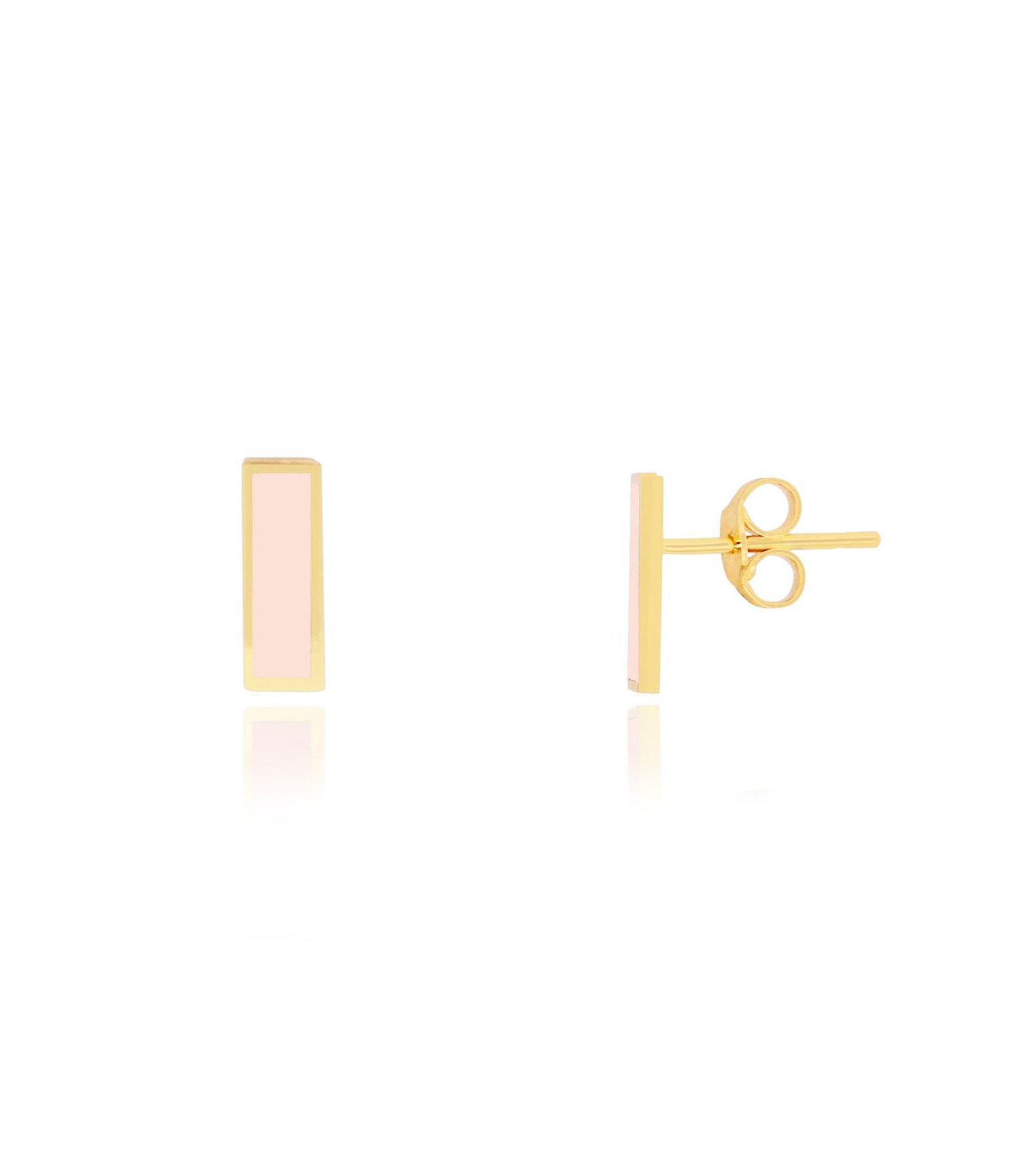 Серьги-гвоздики The Lovery Pearl Bar Stud Earrings
