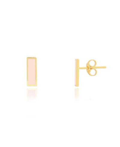 Серьги-гвоздики The Lovery Pearl Bar Stud Earrings