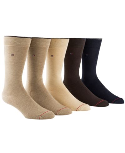 Tommy Hilfiger Men's Dress Socks, 5-Pack
