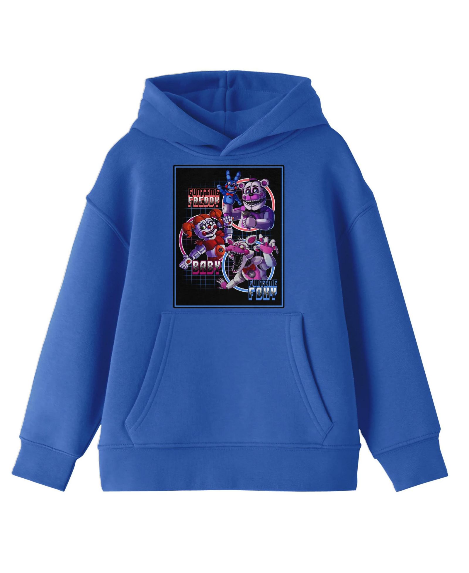 Худи Five Nights At Freddy'S Bioworld Fun Time Characters, синий, L