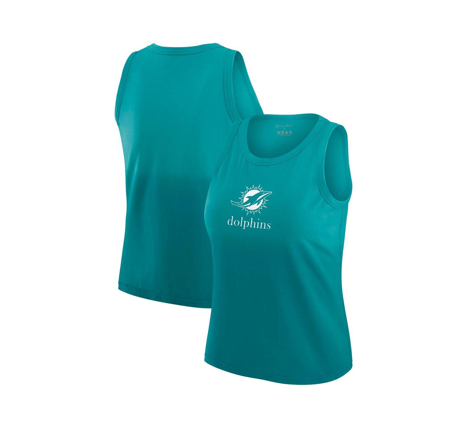 Женский топ WEAR by Erin Andrews x Gracie Hunt Miami Dolphins Ombre