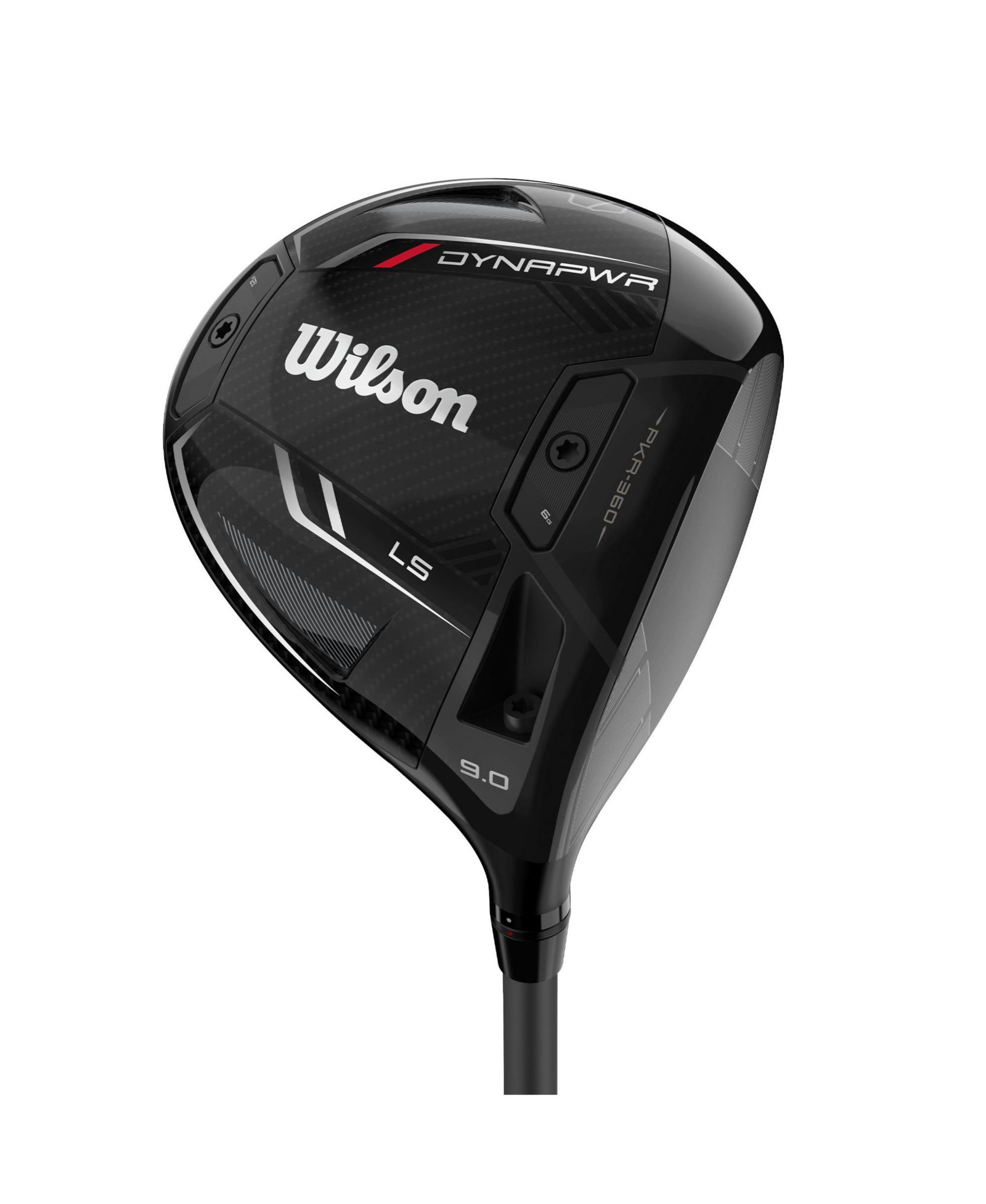 Wilson Dynapwr LS Right Hand Mens Driver - 9 / Tt Denali Black / X-stiff