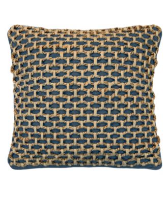 Boho Living Jada Jute Decorative Pillow, 18" x 18"