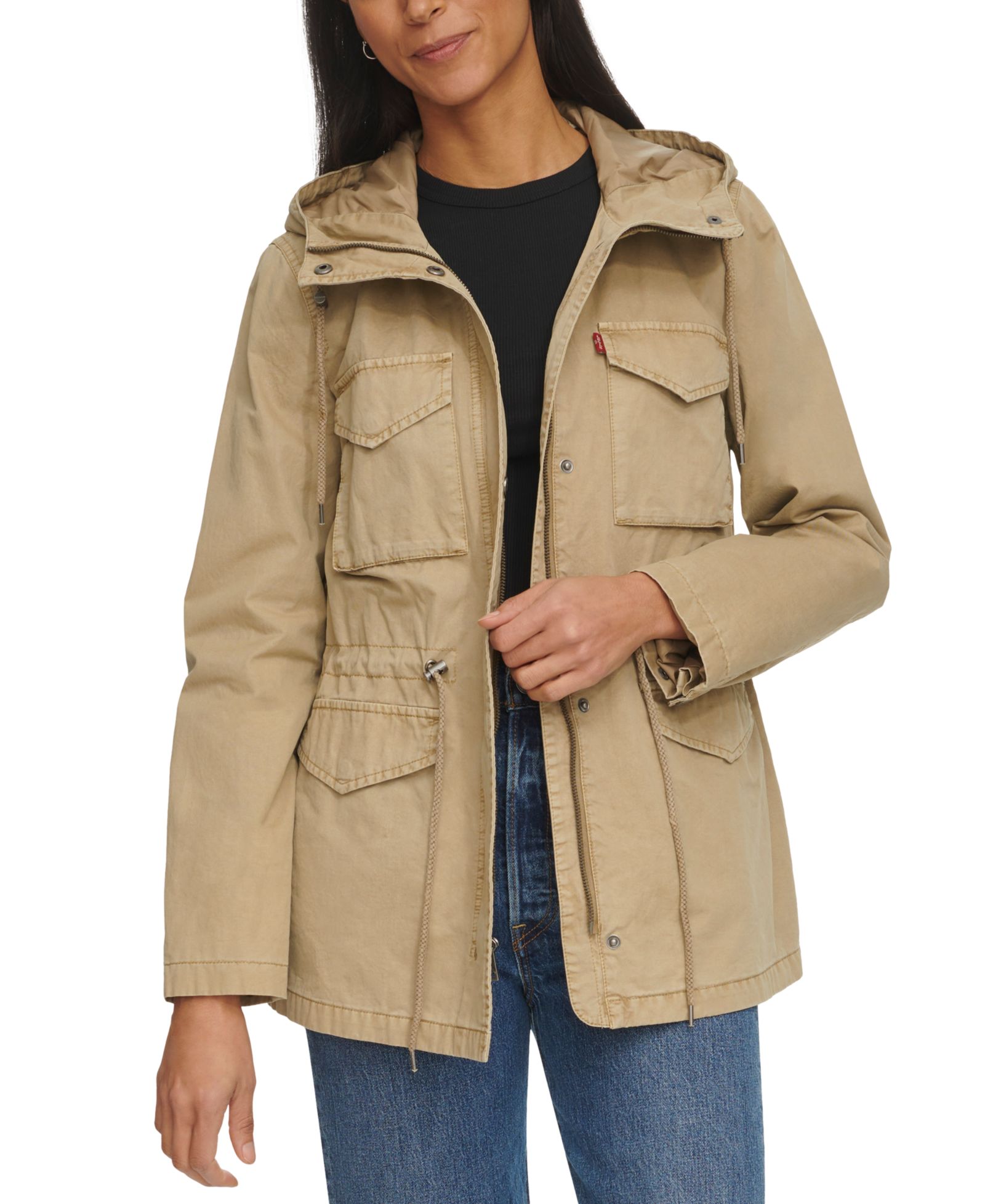 Куртка Levi's® Women's Lightweight Washed Cotton Military