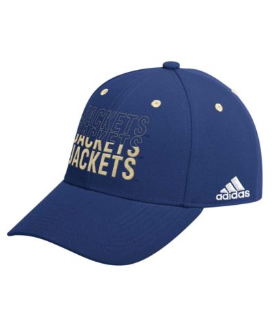 adidas Мужская темно-синяя кепка Georgia Tech Yellow Jackets сезонная с регулировкой