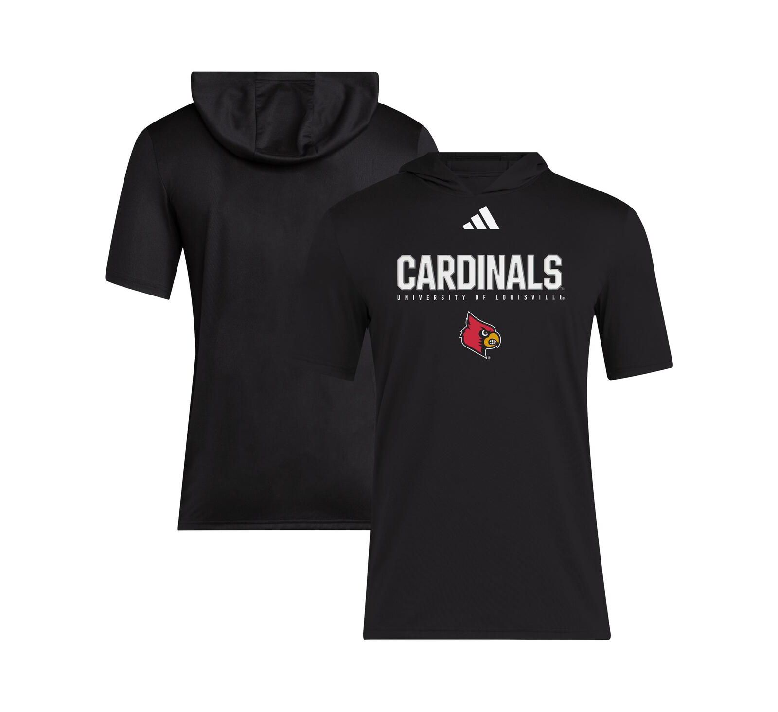 adidas Мужская футболка для тренировок Louisville Cardinals 2025 AREOREADY