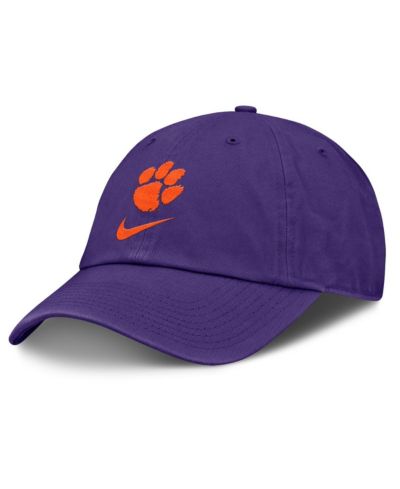 Nike Мужская регулируемая кепка Primetime Club Clemson Tigers Purple