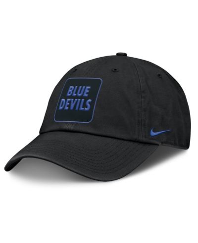 Мужская кепка Nike Black Duke Blue Devils Local Club Adjustable