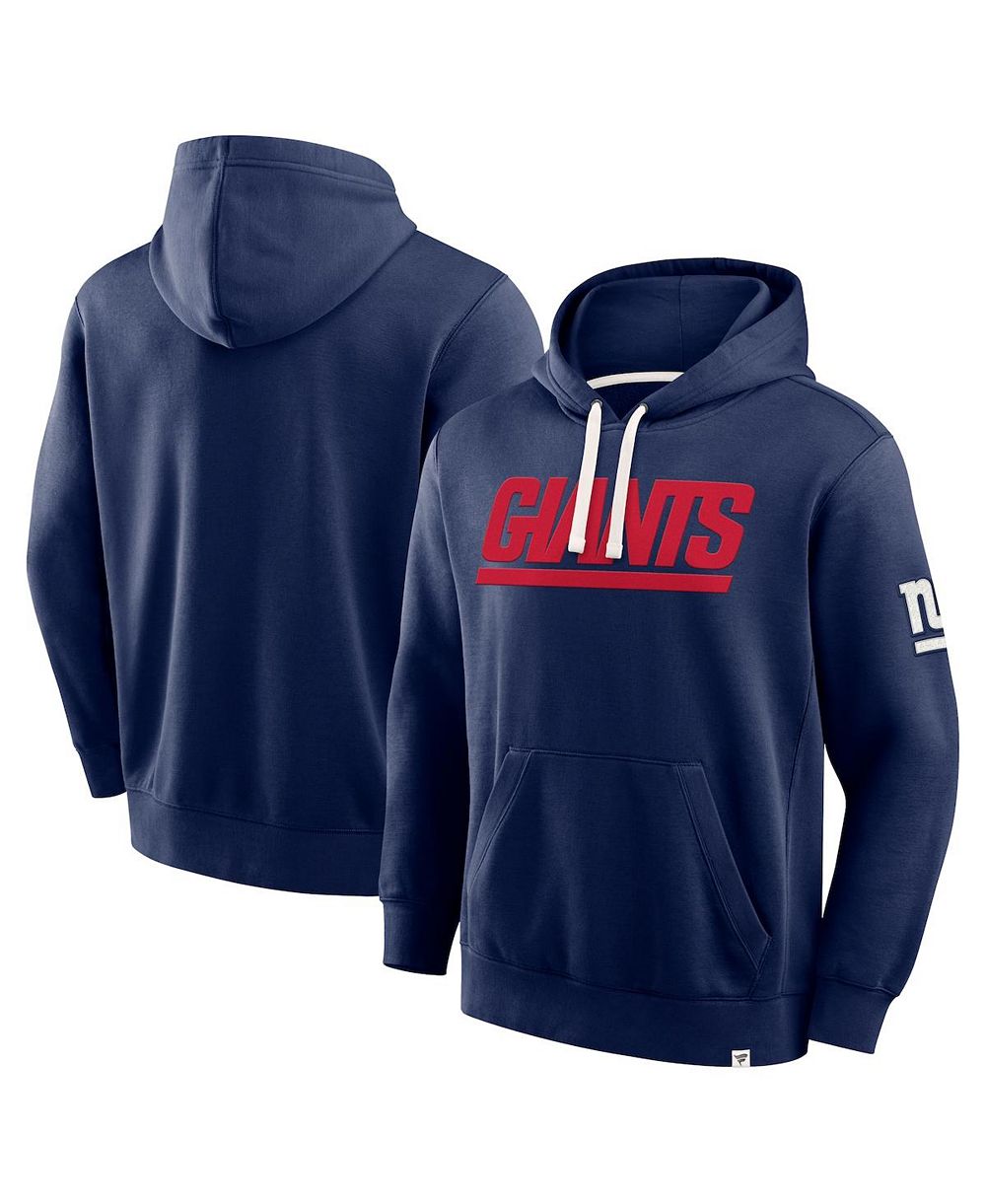 Fanatics Men's Navy New York Giants New Horizons Heritage Pullover Hoodie
