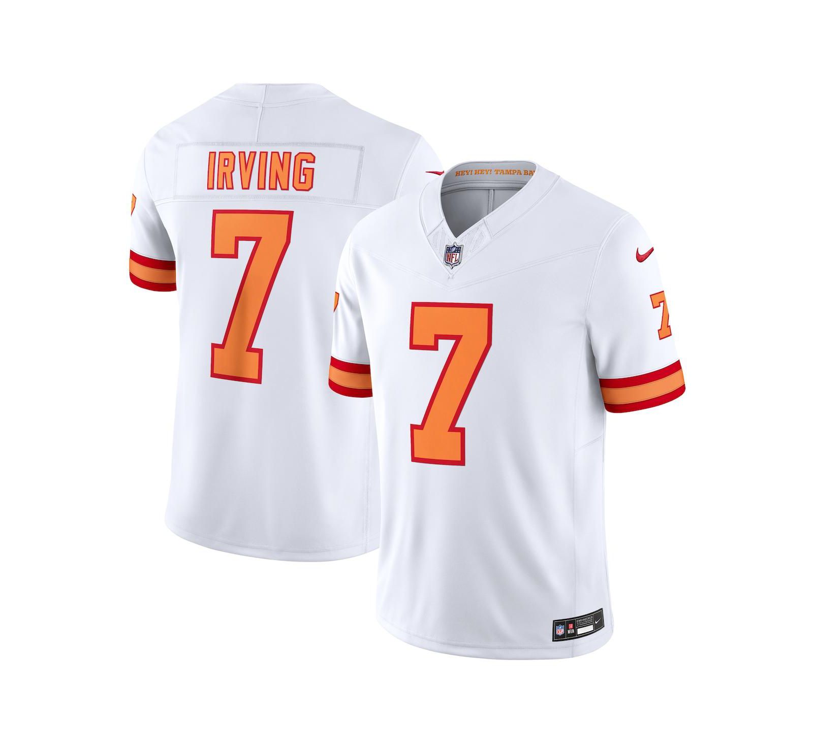 Мужская джерси Nike Bucky Irving White '76 Tampa Bay Buccaneers Vapor F.U.S.E. Player Limited