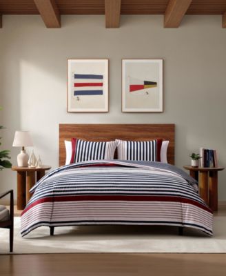 Комплект пододеяльников Tommy Hilfiger Brooklyn Stripe Cotton 2-Pc., Twin