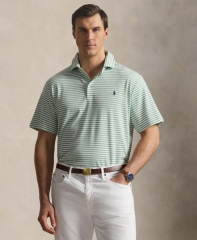 Polo Ralph Lauren Men's Big & Tall Striped Polo Shirt