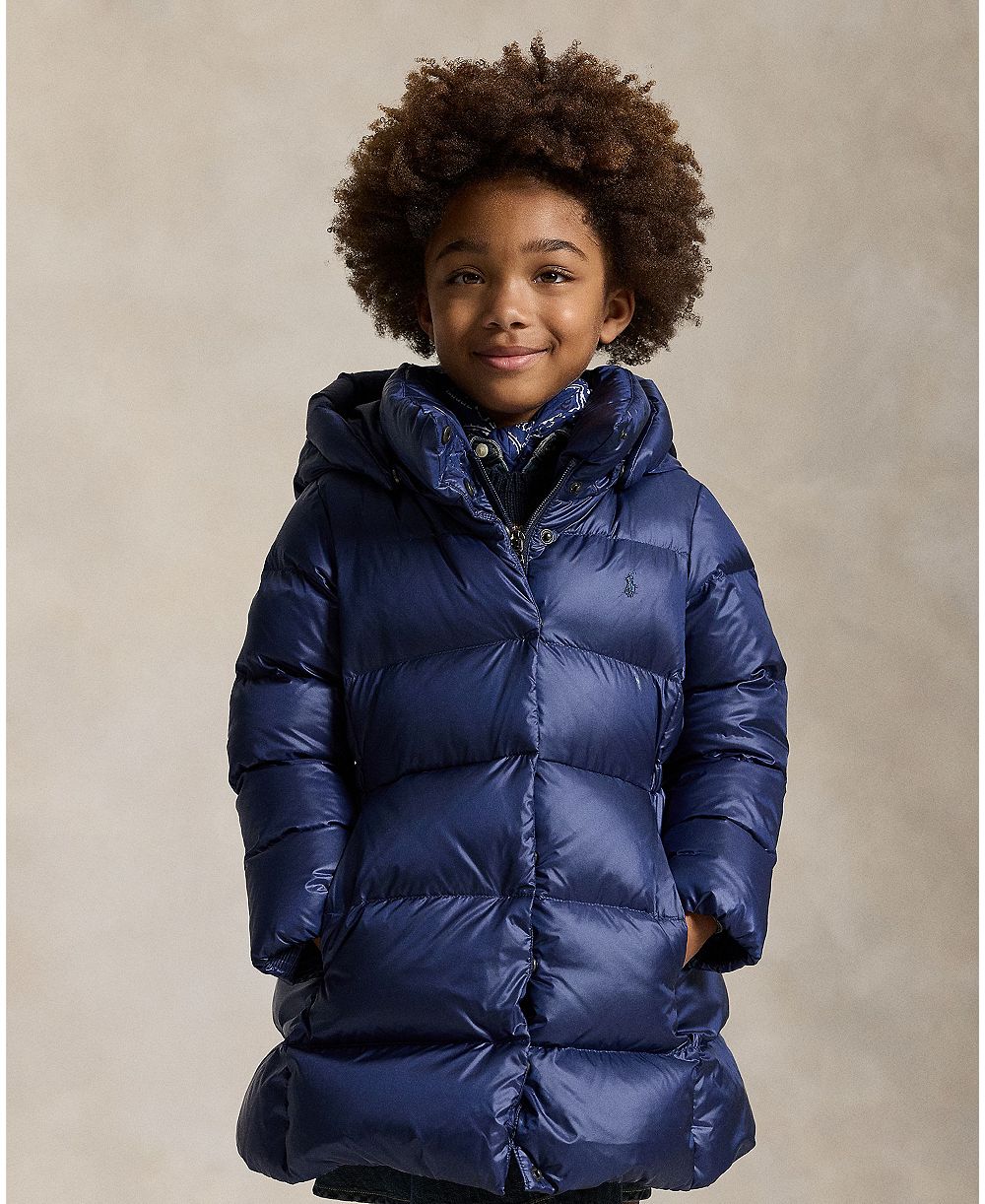 Polo Ralph Lauren Girls' 2T-6X Hooded Jacket