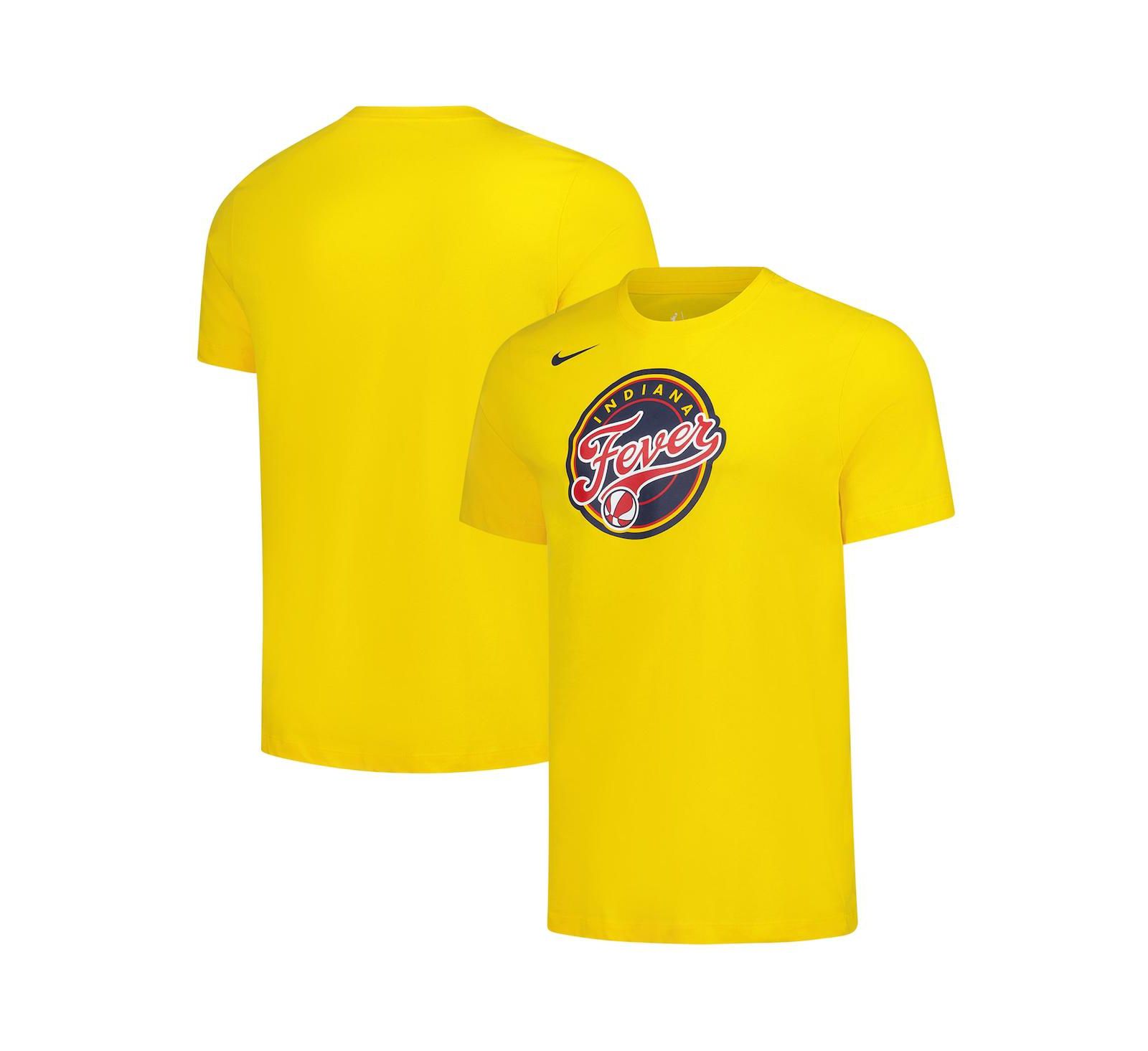Nike Men's Gold Indiana Fever Logo Performance T-Shirt